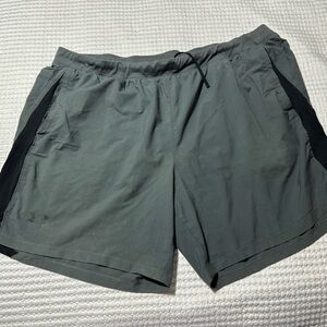 Under Armour Men's Dark Grey  Athletic Shorts